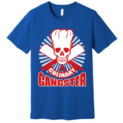 Culinary Gangster Chef Cooking Kitchen Food Master Gift Premium T-Shirt