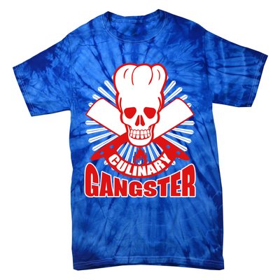 Culinary Gangster Chef Cooking Kitchen Food Master Gift Tie-Dye T-Shirt