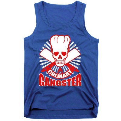 Culinary Gangster Chef Cooking Kitchen Food Master Gift Tank Top