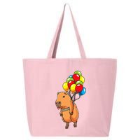 Capybara Giant Cavy Rodent With Balloons Capybara 25L Jumbo Tote