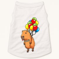 Capybara Giant Cavy Rodent With Balloons Capybara Doggie Tank