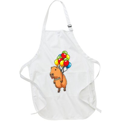 Capybara Giant Cavy Rodent With Balloons Capybara Apron
