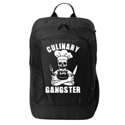 Culinary Gangster Cool Cooking Guru City Backpack