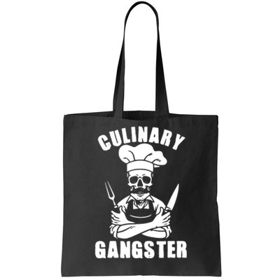 Culinary Gangster Cool Cooking Guru Tote Bag