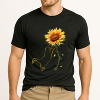 Cat Graphic Cat Sunflower Cat Sunshine Cat Lover Cooling Performance Crew T-Shirt