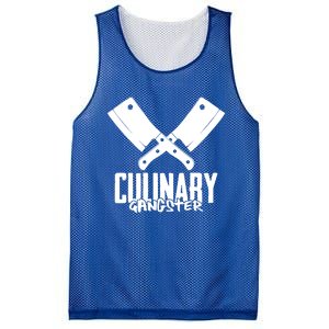 Culinary Gangster Chef Knife For Culinary Artist Cook Chef Cute Gift Mesh Reversible Basketball Jersey Tank