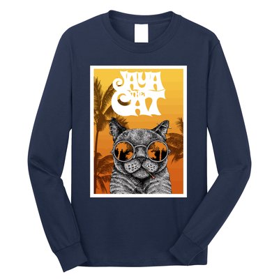 Cats Glasses Long Sleeve Shirt