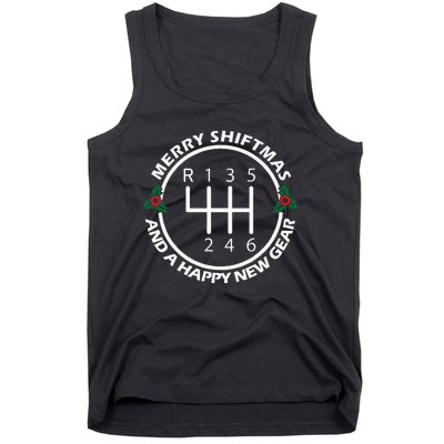 Car Guy Christmas Funny Auto Racing Mechanic Manual Carguy Tank Top