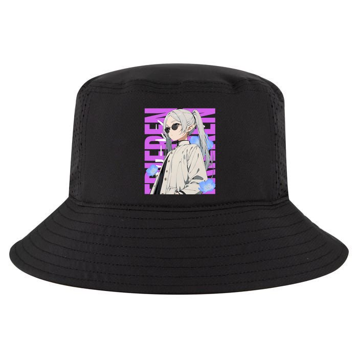 Cool Graphic Chill Day With Frieren Cool Comfort Performance Bucket Hat