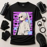 Cool Graphic Chill Day With Frieren Performance Shirt