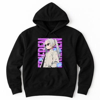 Cool Graphic Chill Day With Frieren Hoodie