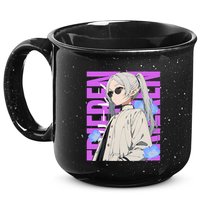 Cool Graphic Chill Day With Frieren 15oz Campfire Ceramic Mug