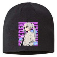 Cool Graphic Chill Day With Frieren Sustainable Beanie