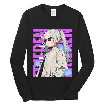 Cool Graphic Chill Day With Frieren Tall Long Sleeve T-Shirt