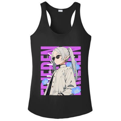 Cool Graphic Chill Day With Frieren Ladies PosiCharge Competitor Racerback Tank