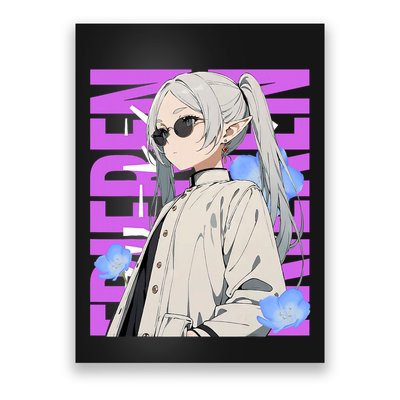 Cool Graphic Chill Day With Frieren Poster