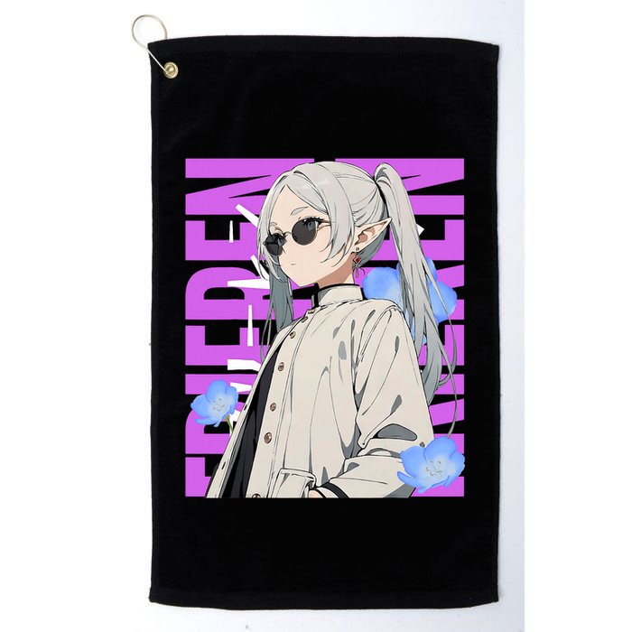 Cool Graphic Chill Day With Frieren Golf Towel