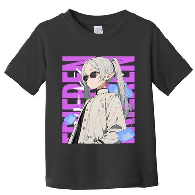 Cool Graphic Chill Day With Frieren Toddler T-Shirt