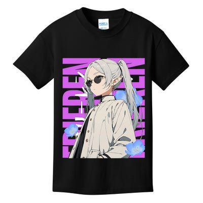 Cool Graphic Chill Day With Frieren Kids T-Shirt