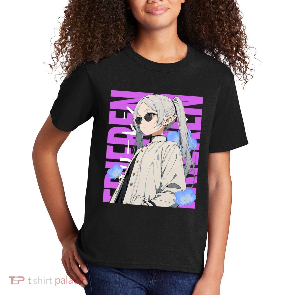 Cool Graphic Chill Day With Frieren Kids T-Shirt