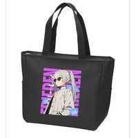 Cool Graphic Chill Day With Frieren Zip Tote Bag