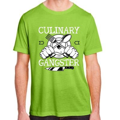 Culinary Gangster Culinary Chefs Sous Chefs Cooking Lovers Gift Adult ChromaSoft Performance T-Shirt