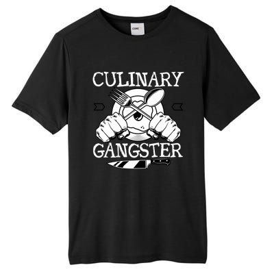 Culinary Gangster Culinary Chefs Sous Chefs Cooking Lovers Gift Tall Fusion ChromaSoft Performance T-Shirt