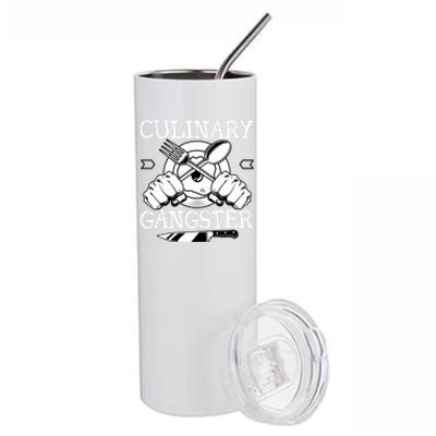 Culinary Gangster Culinary Chefs Sous Chefs Cooking Lovers Gift Stainless Steel Tumbler