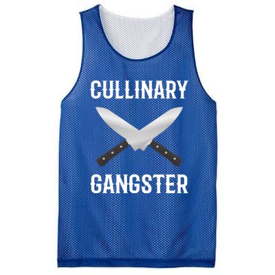 Culinary Gangster Culinary Expert Meaningful Gift Mesh Reversible Basketball Jersey Tank