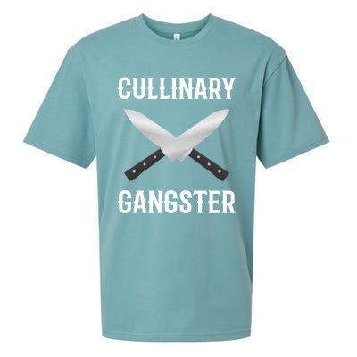 Culinary Gangster Culinary Expert Meaningful Gift Sueded Cloud Jersey T-Shirt