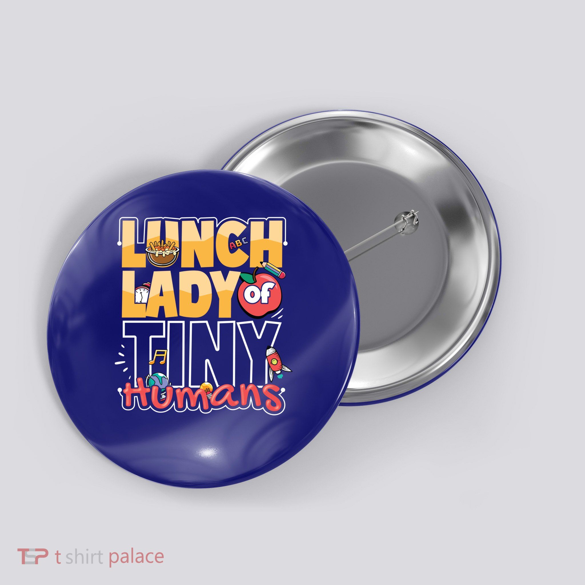 Cute gift Cafeteria Worker Appreciation Back To School Lunch Lady  Button