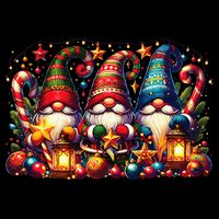 Christmas Gnome Cooling Performance Crew T-Shirt
