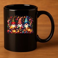 Christmas Gnome 11oz C Handle Ceramic Mug