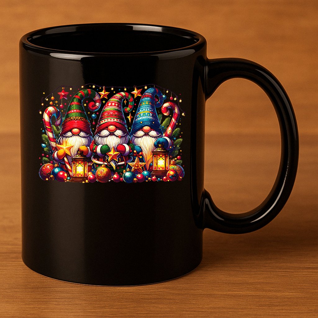Christmas Gnome 11oz C Handle Ceramic Mug