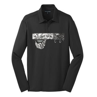 Cheshyre Grinn Silk Touch Performance Long Sleeve Polo