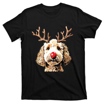 Christmas Goldendoodle Christmas Dog T-Shirt