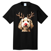 Christmas Goldendoodle Christmas Dog Tall T-Shirt