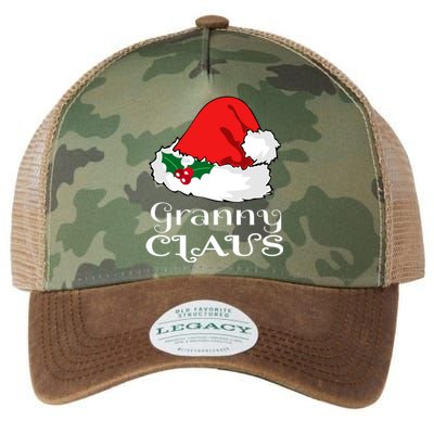 Christmas Granny Claus Matching Pajama Santa Hat Xmeaningful Giftmas Funny Gift Legacy Tie Dye Trucker Hat