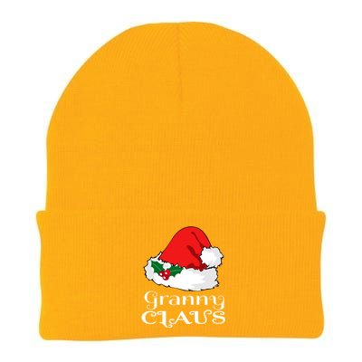 Christmas Granny Claus Matching Pajama Santa Hat Xmeaningful Giftmas Funny Gift Knit Cap Winter Beanie