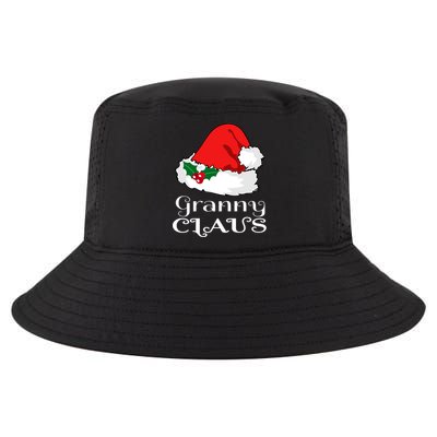 Christmas Granny Claus Matching Pajama Santa Hat Xmeaningful Giftmas Funny Gift Cool Comfort Performance Bucket Hat