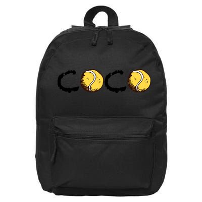 Coco Gauff Coco 16 in Basic Backpack
