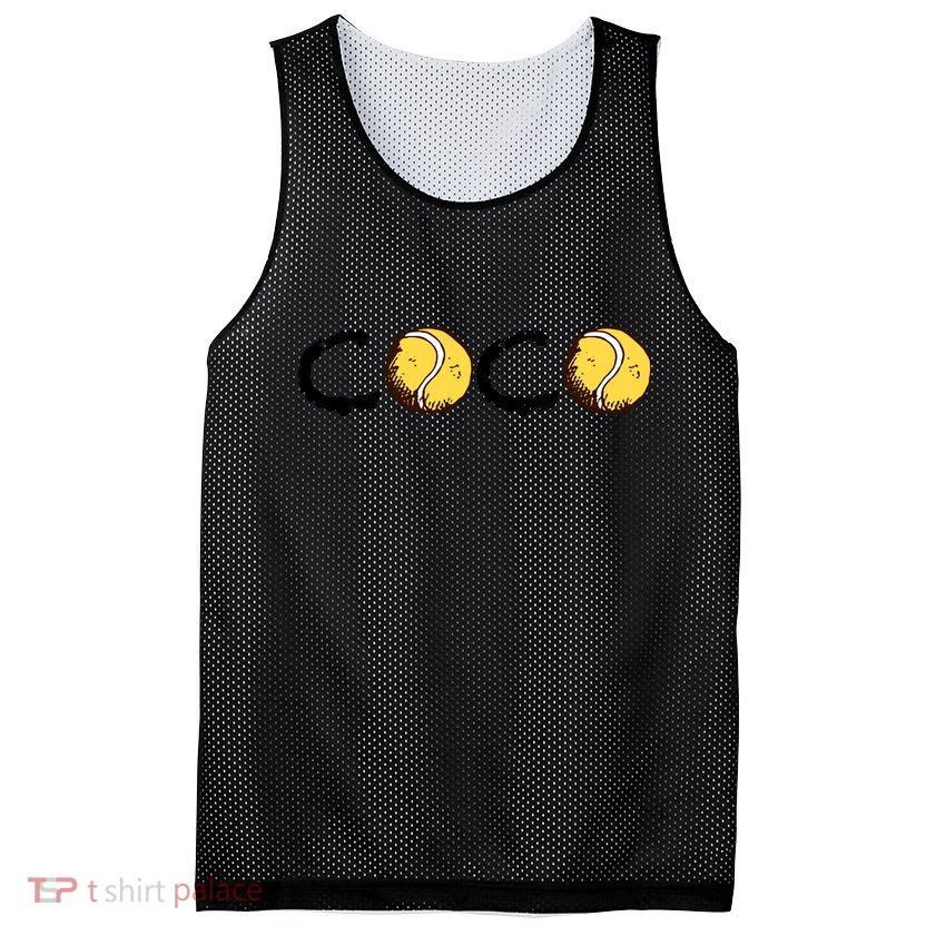 Coco Gauff Coco Mesh Reversible Basketball Jersey Tank