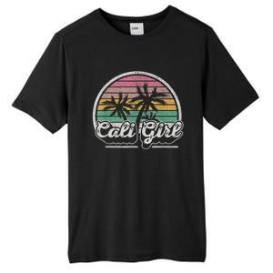 Cali Girl California Retro California Palm Trees Summer Tall Fusion ChromaSoft Performance T-Shirt