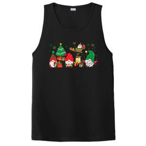 Cute Gnomes Christmas Santa Claus Gnome Xmas Family Matching PosiCharge Competitor Tank