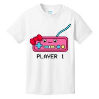 Cute Game Controller Kawaii Joystick Funny Gamer Girl Matching Gamer Couple Kids T-Shirt