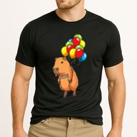 Capybara Giant Cavy Rodent With Balloons Capybara Performance Shirt