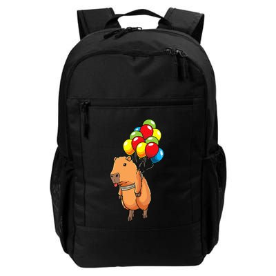 Capybara Giant Cavy Rodent With Balloons Capybara Backpack
