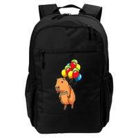 Capybara Giant Cavy Rodent With Balloons Capybara Backpack