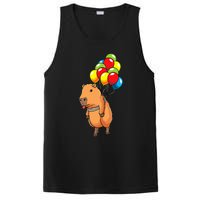 Capybara Giant Cavy Rodent With Balloons Capybara PosiCharge Competitor Tank