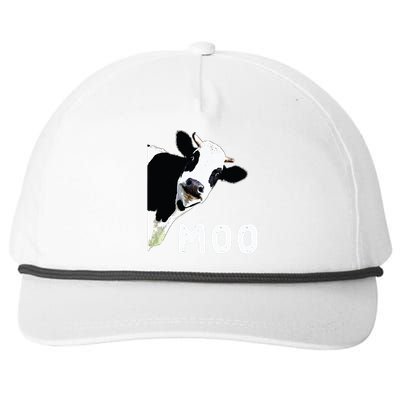 Cow Gift Snapback Five-Panel Rope Hat